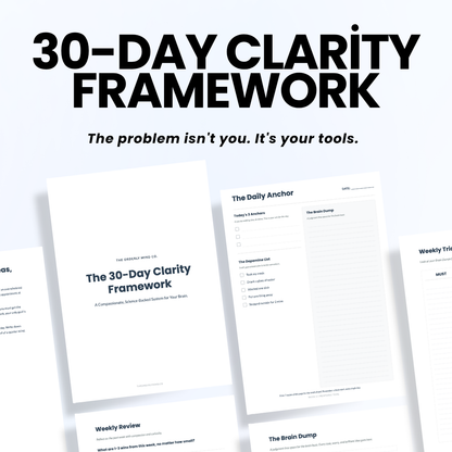 The 30-Day Clarity Framework